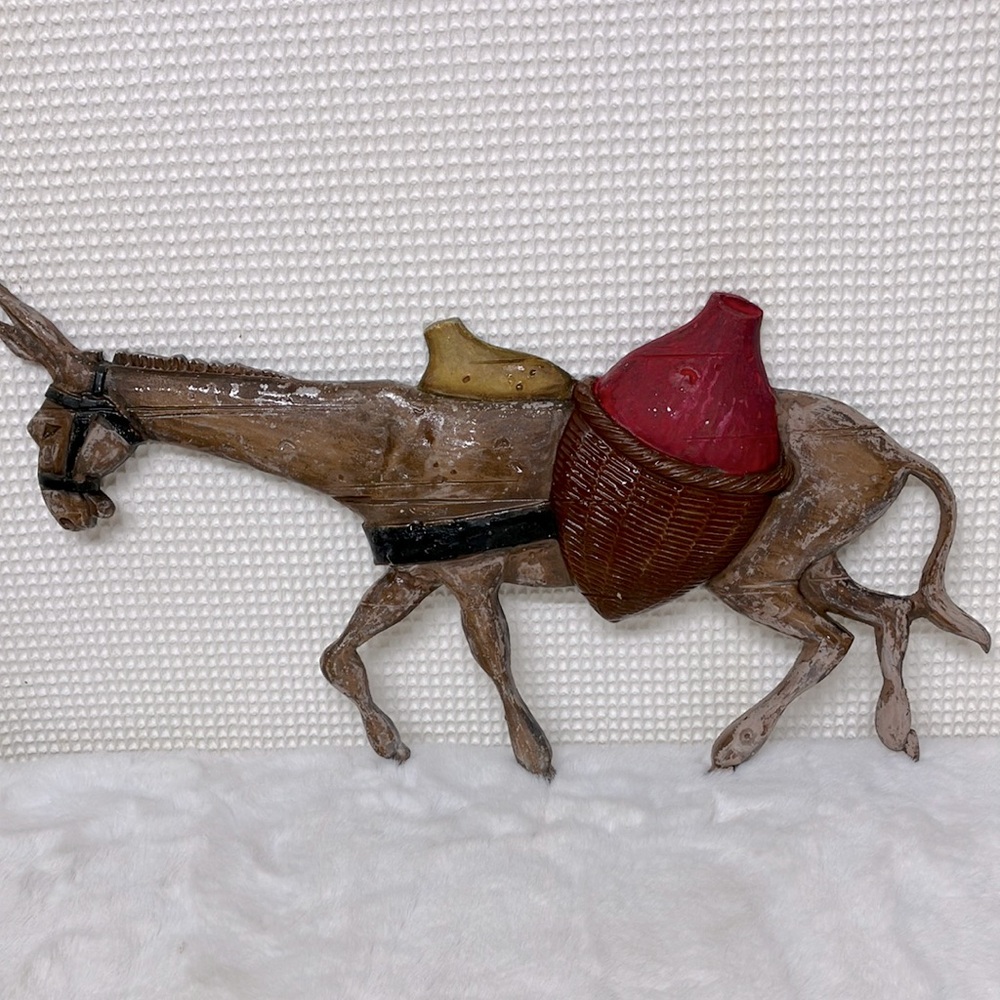 Sexton metal donkey